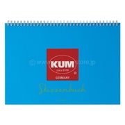 KUM スケッチブック A4 ブルー KM165A