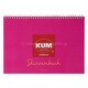 KUM スケッチブック A4 ピンク KM165P