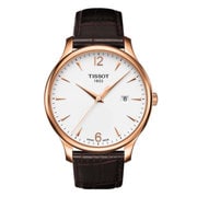 TRADITION(トラディション) シルバー PVD カーフ メンズ 並行輸入品 2年保証 T0636103603700
