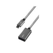 ALU MAX CABLE 3.0 USB-C to USB-A 14cm ガンメタル CBL-AM-30CAF-GT