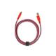 NYLOTOUGH 2.0 USB-C to USB-A Charge Cable 1.5m レッド CBL-NT20CA-RED150