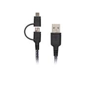 NYLOTOUGH 2.0 USB-C to USB-A Charge Cable 1.5m ブラック CBL-NT2MC-BLK150