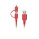 NYLOTOUGH 2.0 USB-C to USB-A Charge Cable 1.5m レッド CBL-NT2MC-RED150
