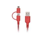 NYLOTOUGH 2.0 USB-C to USB-A Charge Cable 1.5m レッド CBL-NT2MC-RED150