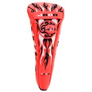 Daystar Tribal DR用 ヘッドカバー レッドシルバーブラック