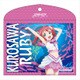 ラブライブ！サンシャイン！！ フラットケース 黒澤ルビィ 恋になりたいAQUARIUM ver [W225×H220mm]