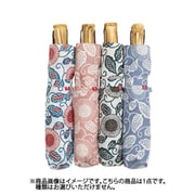 折りたたみ傘 晴雨兼用 50cm 6本骨 UV加工 三つ折 紅型花柄 BNGH-3F50-UH