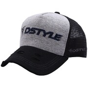 DSTYLE スタンダード スウェット メッシュキャップ Black/Gray [釣り メンズ キャップ]