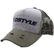DSTYLE スタンダード スウェット メッシュキャップ Kahki/Camo [釣り メンズ キャップ]