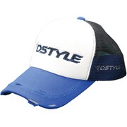 DSTYLE スタンダードメッシュキャップ White/Blue [釣り メンズ キャップ]
