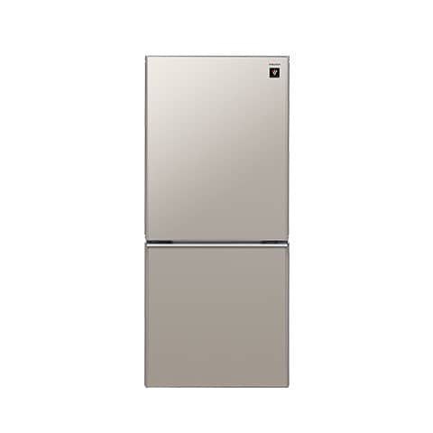 ヨドバシ.com - シャープ SHARP SJ-GD14C-C [冷蔵庫 （137L・つけかえどっちもドア） 2ドア メタリックベージュ