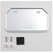 アルミナンバープレートホルダー Mサイズ (原付用山型) シルバー 77048