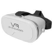 OWL-3DVRG01-WH [5.7インチスマートフォン対応 ヘッドバンド付 3D VRゴーグル]