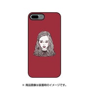 DS9098i7P [iPhone 7 Plus ブラックケース 少女の肖像画2]