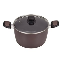 ニュー チャコ ふっ素IHガラス両手鍋 22cm HB-1670