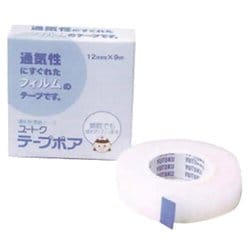 医薬部外品 通気性透明テープ ユートク テープポア 12mm×9m