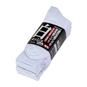 メッシュ靴下 先丸 4足組 ホワイト SS-317-4P