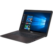 VivoBook 17.3型ワイド/Core i7-7500U/メモリ 8GB/HDD 1TB/NVIDIA 920MX/VRAM 2G/DVDスーパーマルチドライブ/Windows 10 Home 64ビット/ダークブラウン X756UV-T7500