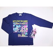 68287 [玩具付ナガTシャツ 仮面ライダーエグゼイド ネイビー 120cm]