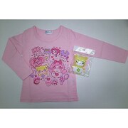 68332 [玩具付ナガTシャツ ヒミツのここたま ピンク 120cm]