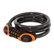 ダイヤルコンポLEDワイヤーロック DKL331-BK
