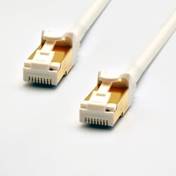 ヨドバシカメラオリジナル LANケーブル CAT7（カテゴリ7）準拠 爪の折れないハードタイプ より線 1m ホワイト CAT7H-1WT