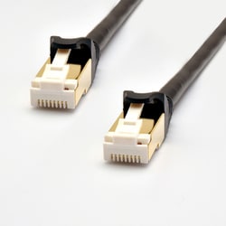 ヨドバシカメラオリジナル LANケーブル CAT7（カテゴリ7）準拠 爪の折れないハードタイプ より線 3m ブラック CAT7H-3BK