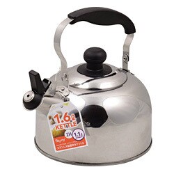 レジョイプラス ステンレス 笛吹 ケトル 1.6L HB-7348