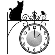ウォールクロック ステッカー まちねこ WC-MA