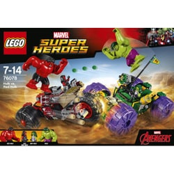 新品未開封 レゴ  スーパーヒーローズ ハルク vs レッドハルク 76078