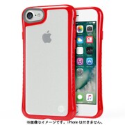 TUN-PH-000528 [Hybrid Shell 衝撃吸収 クリアケース for iPhone 7 レッド]