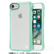 TUN-PH-000533 [Hybrid Shell 衝撃吸収 クリアケース for iPhone 7 ターコイズブルー]