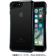TUN-PH-000521 [Hybrid Shell 衝撃吸収 クリアケース for iPhone 7 Plus ブラック]