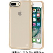 TUN-PH-000523 [Hybrid Shell 衝撃吸収 クリアケース for iPhone 7 Plus ベージュ]
