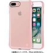 TUN-PH-000524 [Hybrid Shell 衝撃吸収 クリアケース for iPhone 7 Plus ピンク]