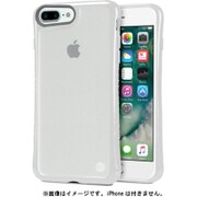 TUN-PH-000526 [Hybrid Shell 衝撃吸収 クリアケース for iPhone 7 Plus グレイ]