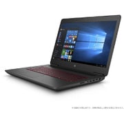 OMEN by HP 17-w104TX スタンダードモデル 17.3インチワイド/Core i7-6700HQ/メモリ 16GB/SSD 256GB/HDD 1TB/ドライブレス/Windows 10 Home 64ビット/トゥインクルブラック シャドウメッシュパターン Y4G96PA-AAAB