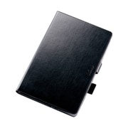 au Qua tab PZ ソフトレザーケース 360度回転 スリープ対応 ブラック TBA-LGPZA360MBK