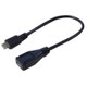 USB延長ケーブル データ転送＆充電対応 microUSB（B） オス-メス USBMC/CA20F