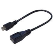 USB延長ケーブル データ転送&充電対応 microUSB(B) オス-メス USBMC/CA20F