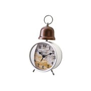 目覚まし時計 Croche（クロシュ） ホワイト CL-1275WH