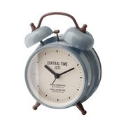 目覚まし時計 Central Time(セントラル タイム) グレイ CL-1472GY
