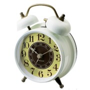 目覚まし時計 MIRLO（ミルロ） ホワイト CL-7555WH