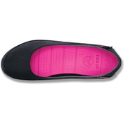 レディース 23cm Black/Light Grey Stretch Sole Flat W W7