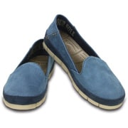 StretchSole Microsuede Skimmer W7 [ストレッチ ソール スエード スキマー レディース 23cm Navy/Cobblestone]