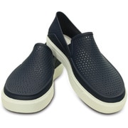 シティレーン ロカ スリップオン メンズ 27cm ネイビー/ホワイト CitiLane Roka Slip-on M9