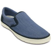 メンズ 28cm Bijou Blue/White Norlin Canvas Slip-on M10