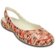 オリビア 2.0 ストライプ フローラル フラット レディース 23cm マルチ/ラズベリー Olivia II Striped Floral Flat Multi/Raspberry W7