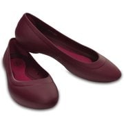クロックス リナ フラット レディース 23cm プラム Lina Flat Plum W7