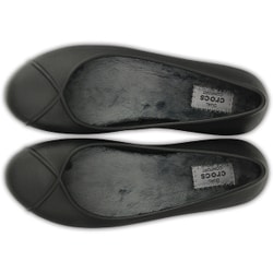 ヨドバシ.com - crocs クロックス Olivia 2 Lined Flat Black W7